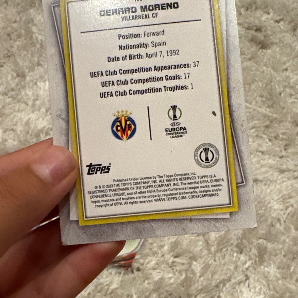Soccer Trading Card Set - Multicolor - Picture 4 of 10